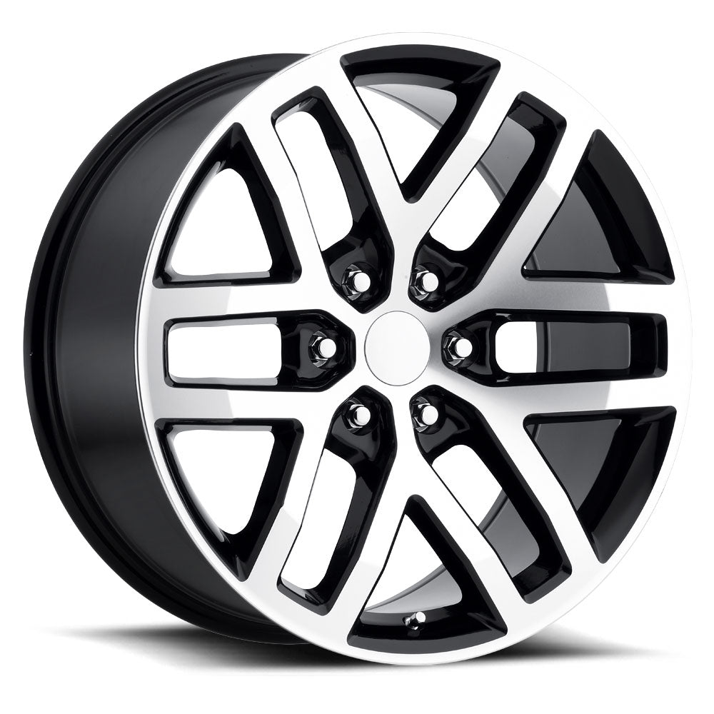 20x9 Voxx Replica Raptor Gloss Black Machined Wheel 6x135 (25mm)