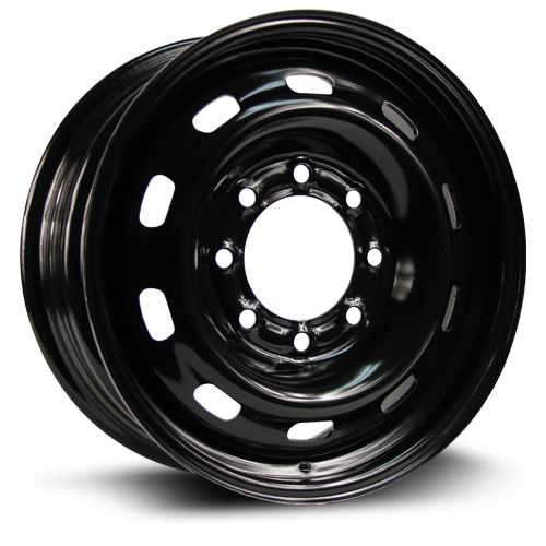 17x7.5 RTX Black Steel Wheel 8x6.5 (40mm)