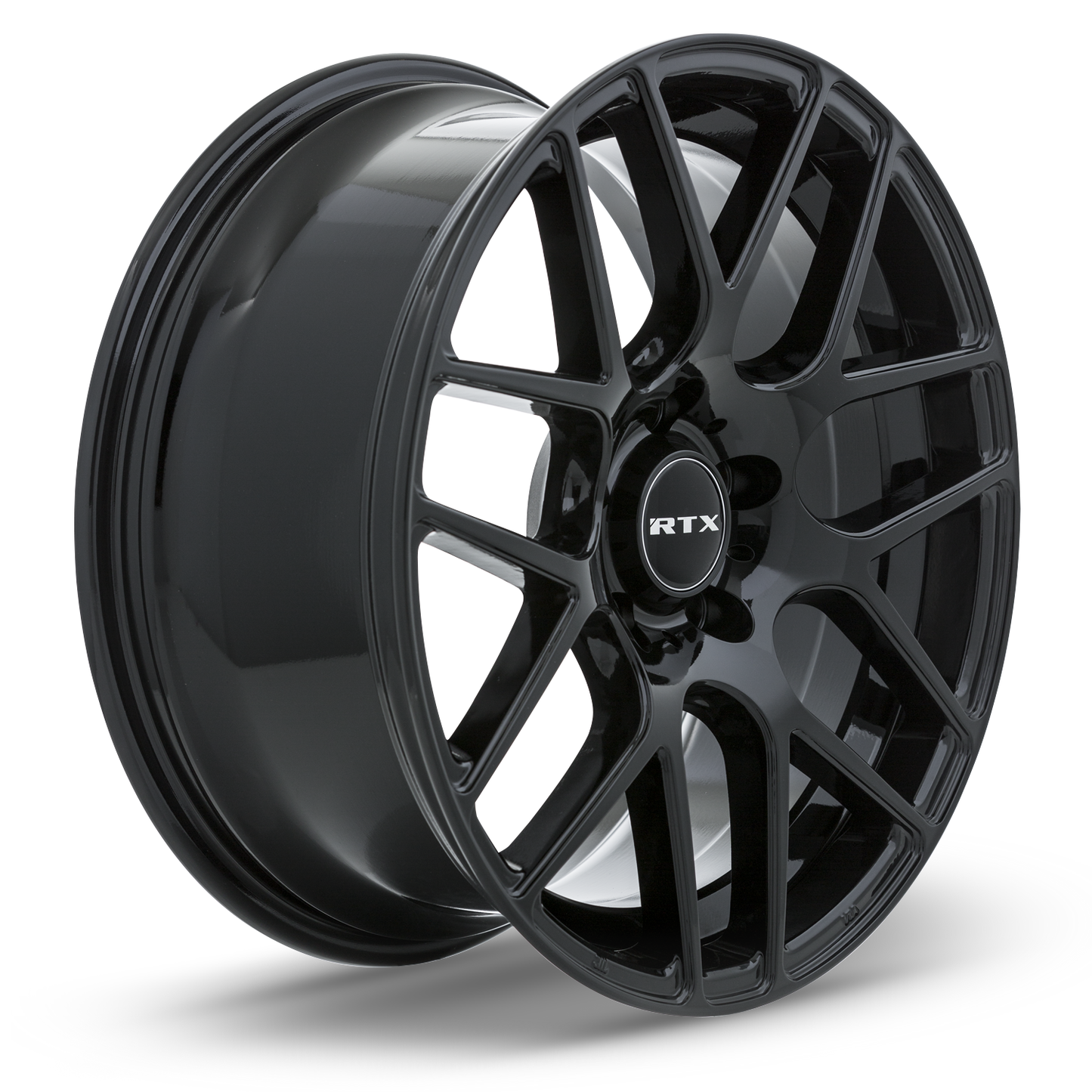 17x7.5 RTX Envy Gloss Black Wheel 5x100 (38mm)