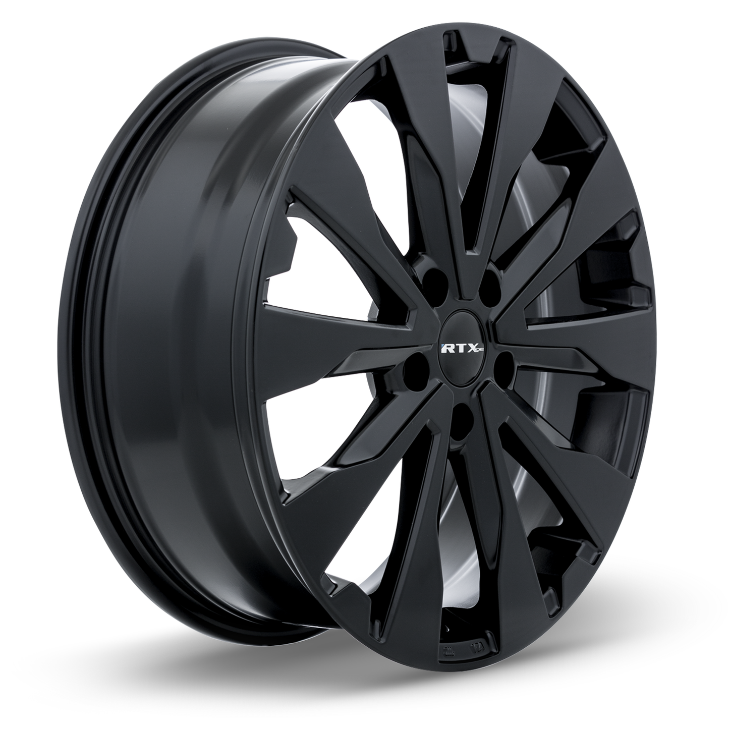 17x7 RTX Estate Satin Black Wheel 5x4.5 (48mm)