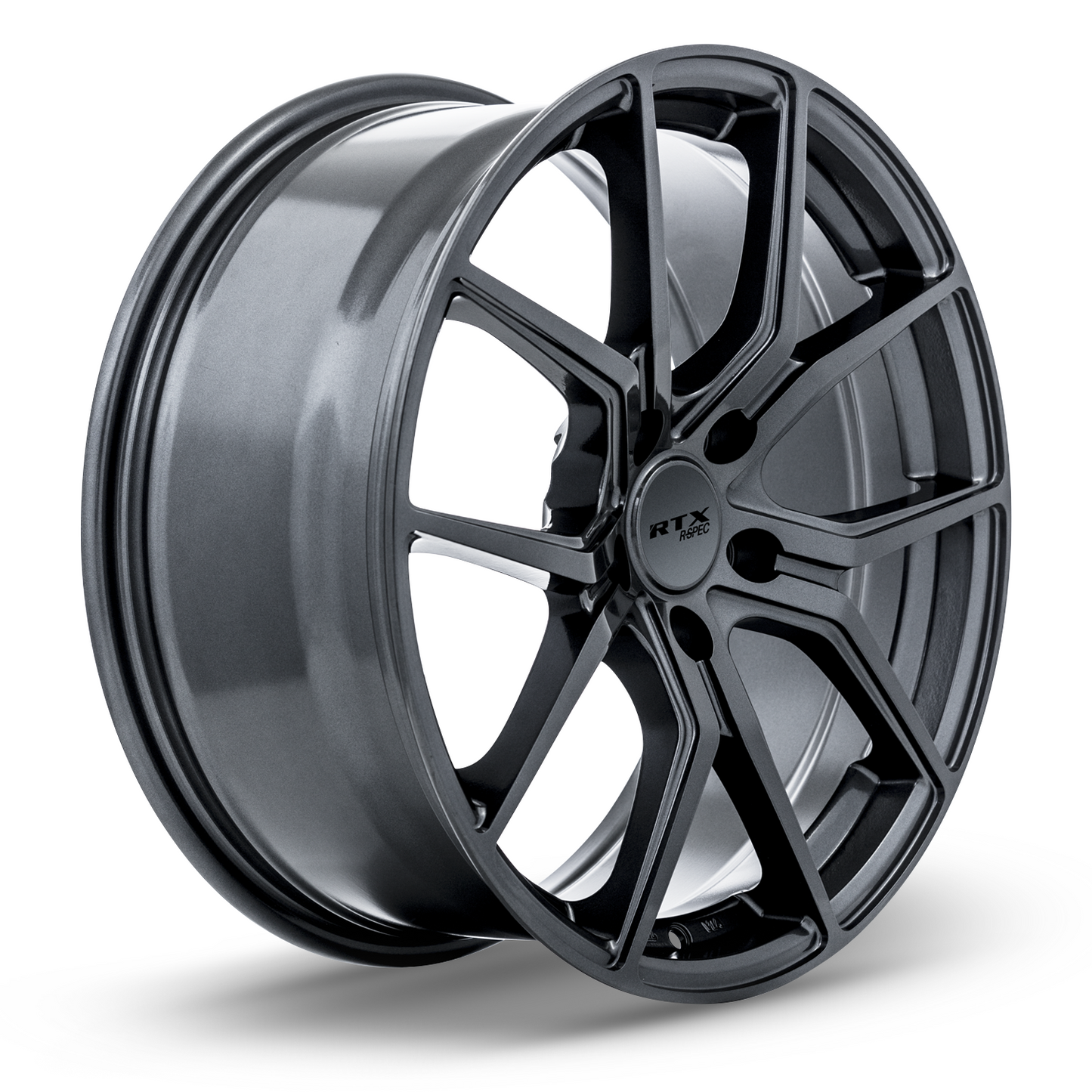 18x8 RTX FF10 Gunmetal Wheel 5x4.5 (42mm)
