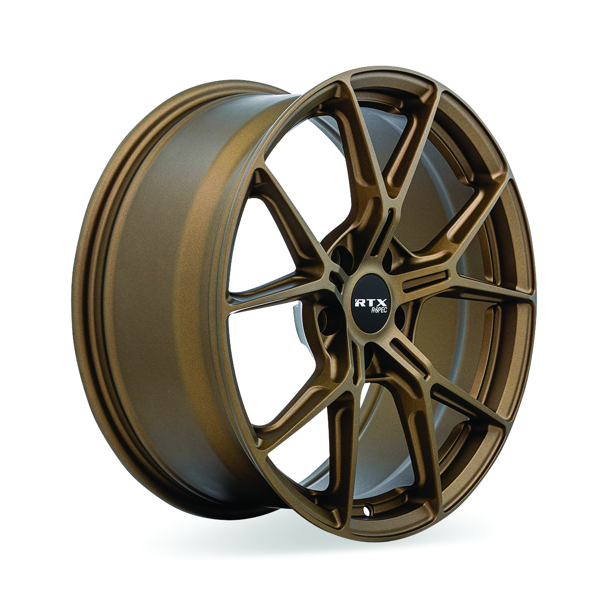18x8 RTX RS01 Satin Bronze Wheel 5x4.5 (38mm)