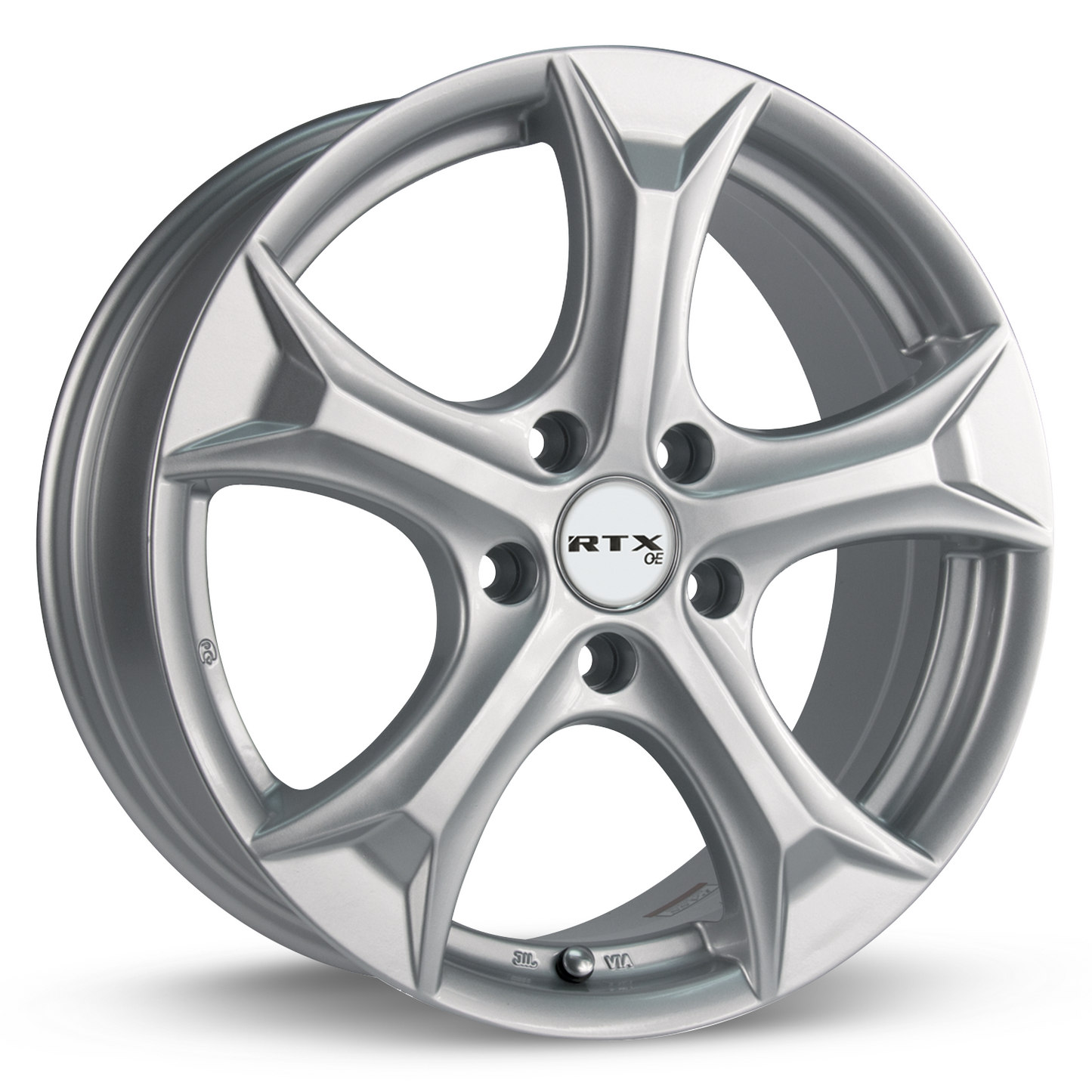 17x7 RTX Hida Silver Wheel 5x4.5 (45mm)