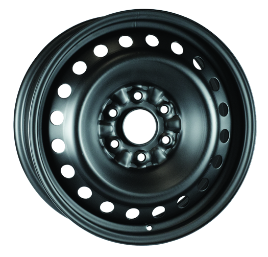 18x7.5 RTX Black Steel Wheel 6x132 (45mm)