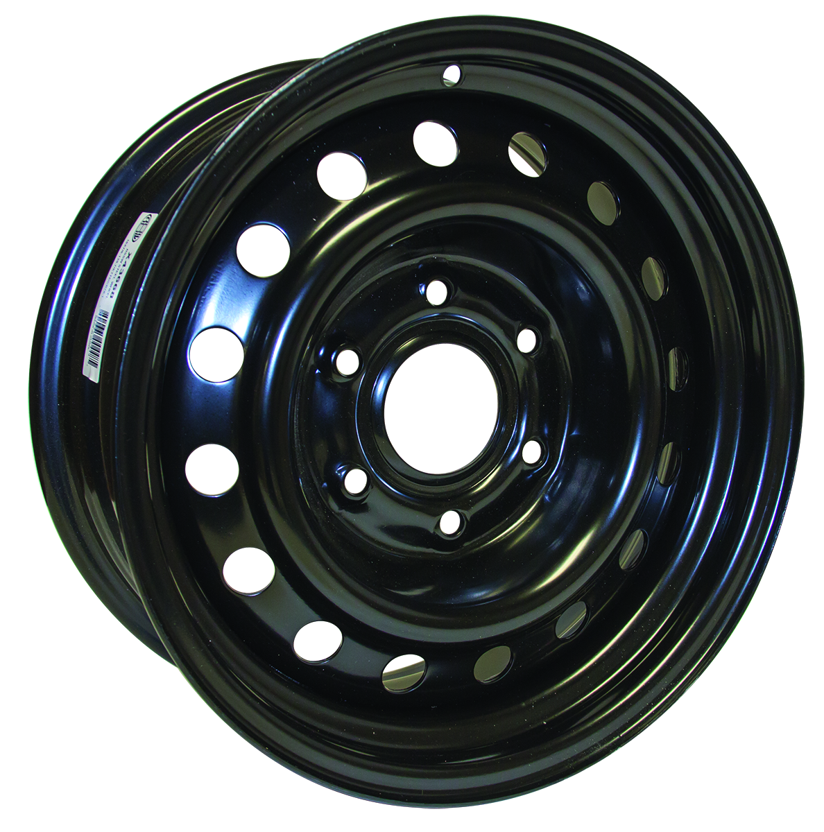 16x7 RTX Steel Black Wheel 6x5.5 (16mm)