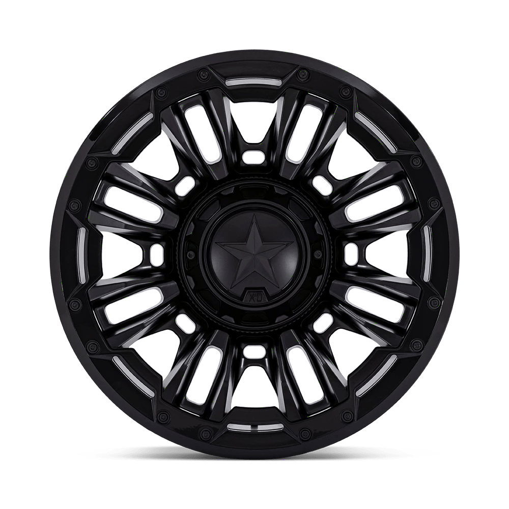 20x9 XD Series XD870 Bomber Matte Black Wheel 8x6.5 (1mm)
