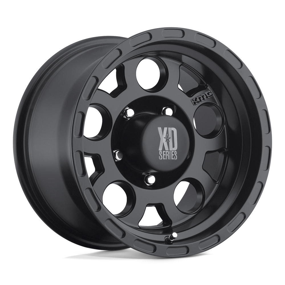 17x9 XD XD122 ENDURO Matte Black Wheel 6x5.5 (-6mm)