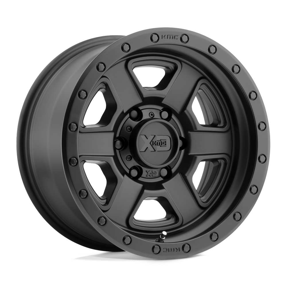 17x9 XD Series XD133 Satin Black Wheel 5x5 (-12mm)