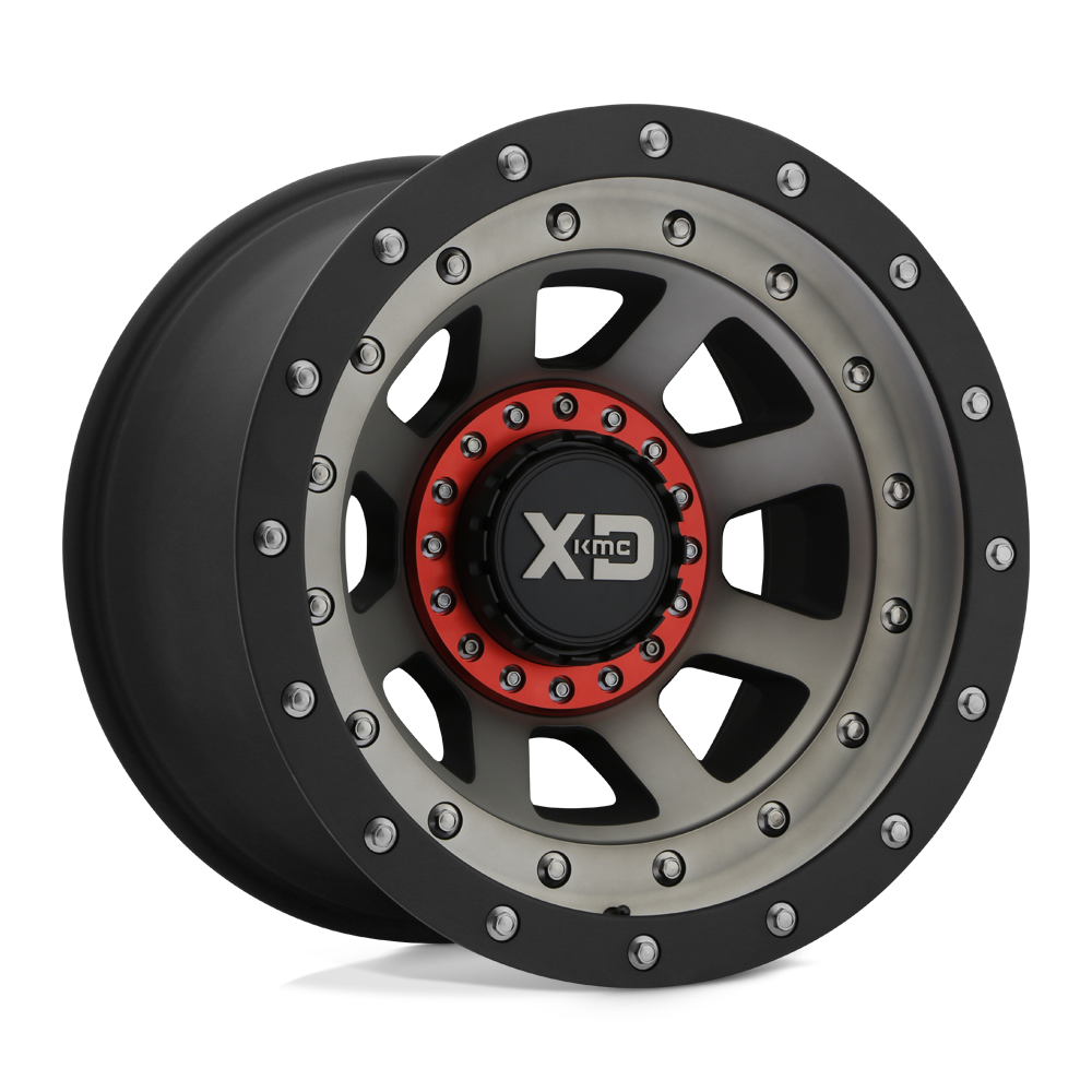 20x10 XD XD137 FMJ Satin Black Dark Tint Wheel 5x5/5x5.5 (-18mm)
