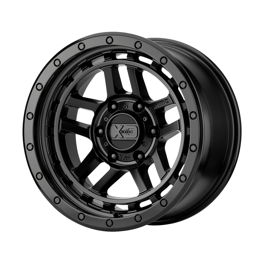 17x8.5 XD XD140 RECON Satin Black Wheel 6x5.5 (18mm)
