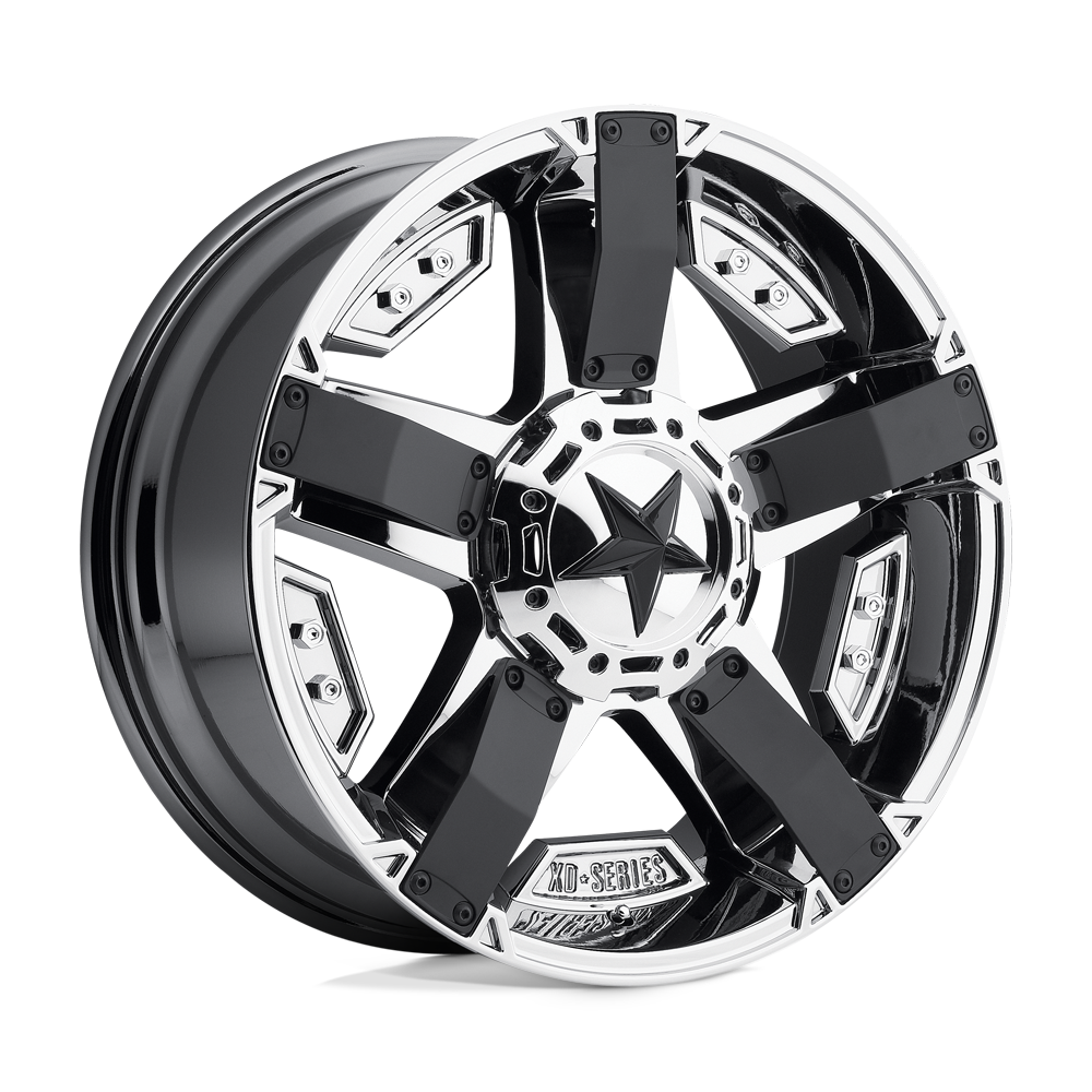 17x8 XD XD811 ROCKSTAR II PVD with Matte Black Accents Wheel 6x5 (35mm)