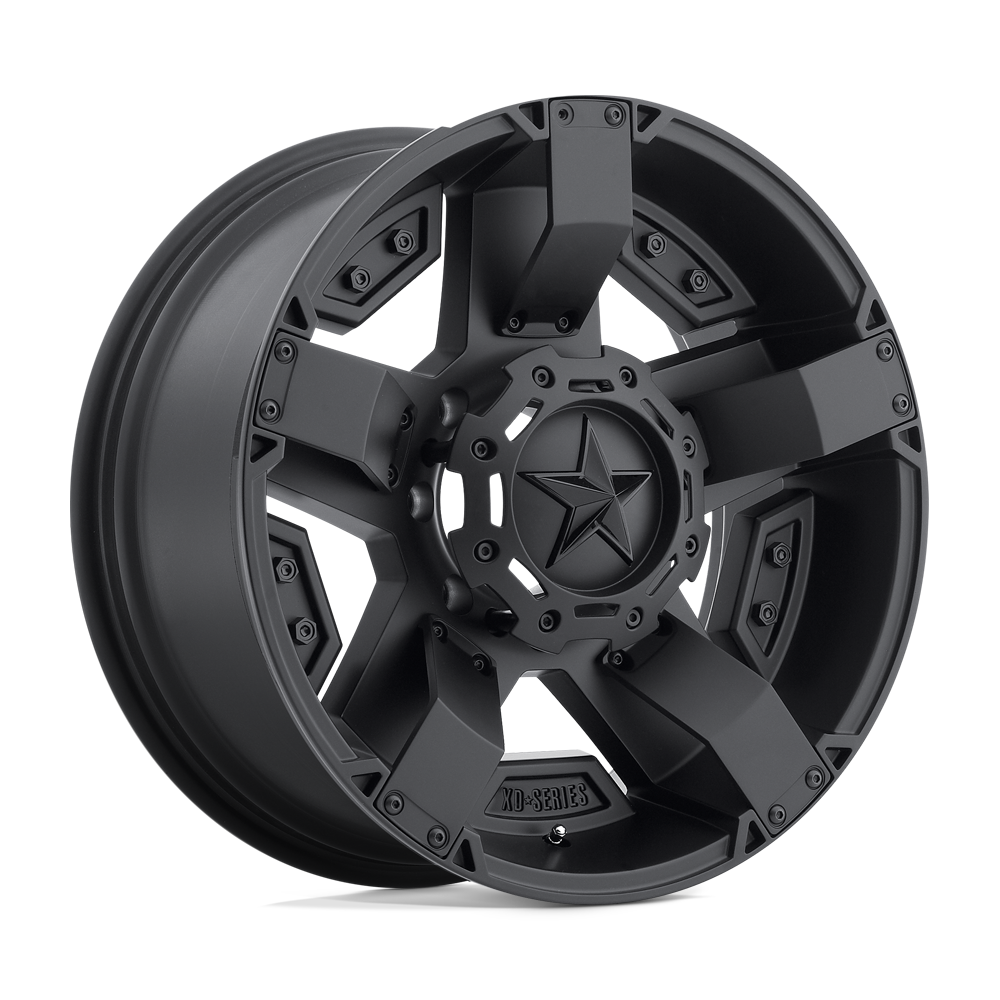 18x9 XD811 Rockstar II Matte Black W/Accents Wheel 5x4.5 (0mm)