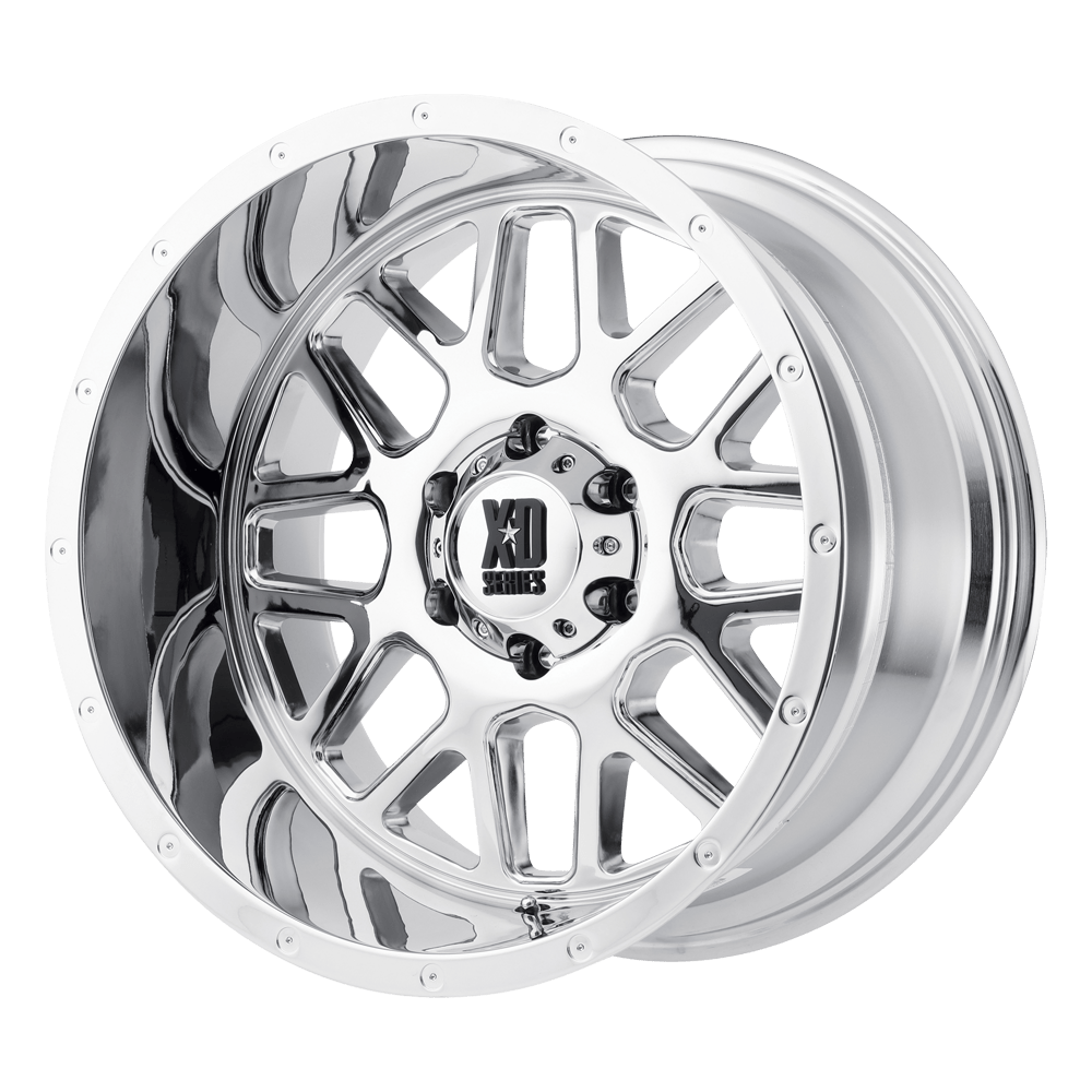 18x8 XD XD820 GRENADE PVD Wheel 6x130 (38mm)