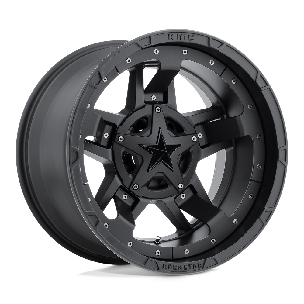 20x10 XD XD827 ROCKSTAR III Matte Black Wheel 5x5/5x135/5x5/5x135 (-24mm)