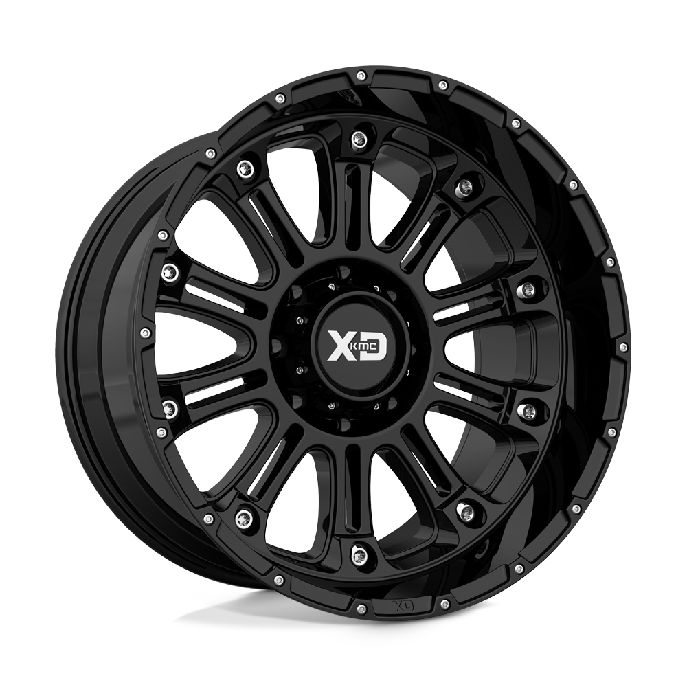 18x9 XD XD829 HOSS II Gloss Black Wheel 6x135 (0mm)