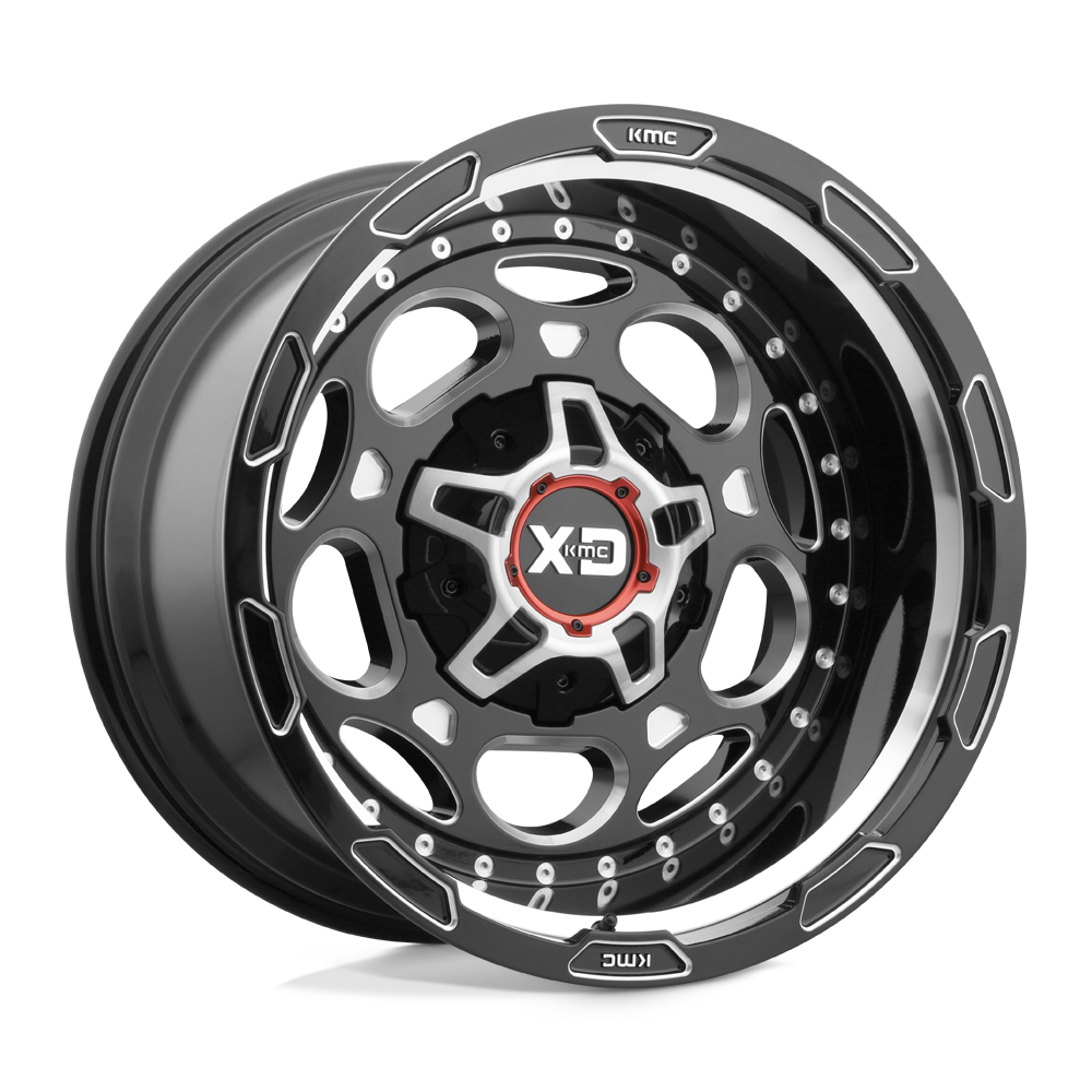 20x12 XD XD837 DEMODOG Gloss Black Milled Wheel 6x135/6x5.5 (-44mm)