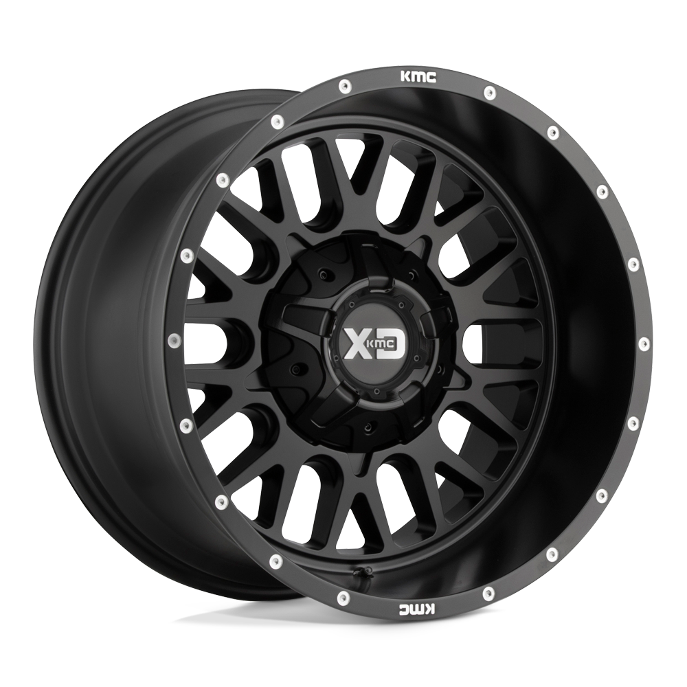 20x9 XD XD842 SNARE Satin Black Wheel 5x5/5x5.5 (0mm)