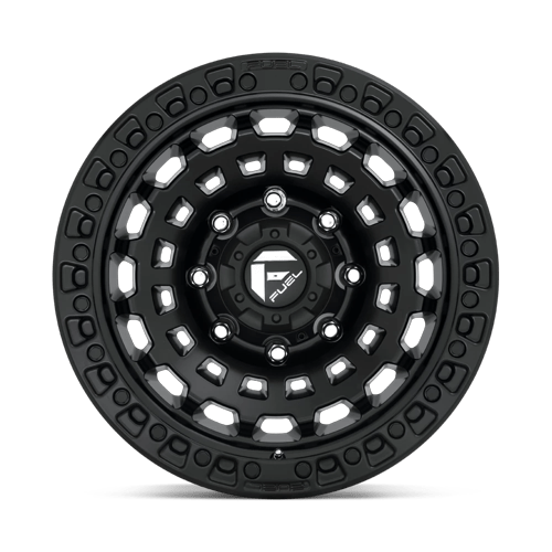 17x9 Fuel Off-Road D633 Zephyr Matte Black Wheel 5x5.5 (-12mm)