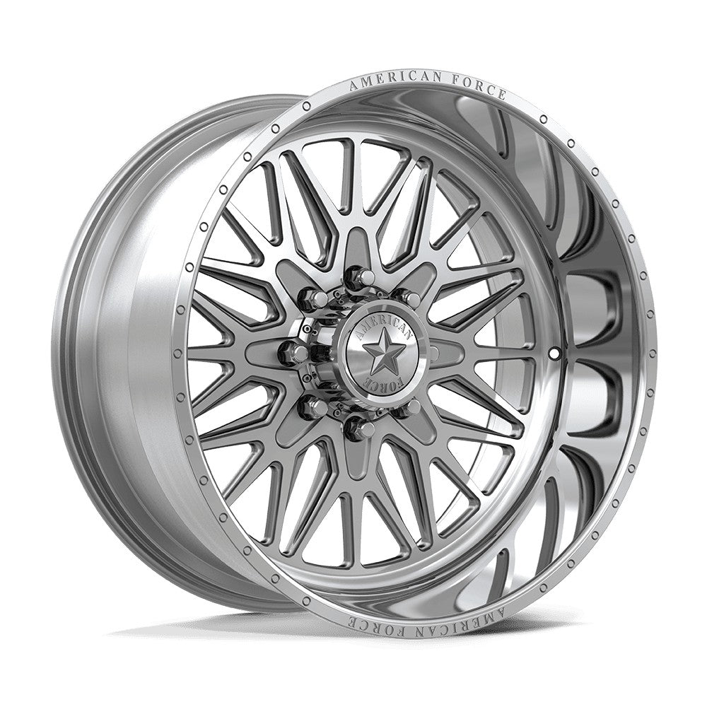22x12 American Force AWN57 Iceberg SS Polished FORGED Wheel 6x135 (-40mm)