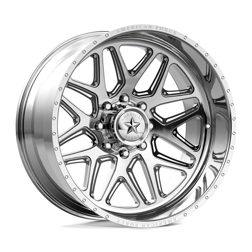 20x12 American Force AFW Nebula CCFP Polished FORGED Wheel 5x5 (-55mm)