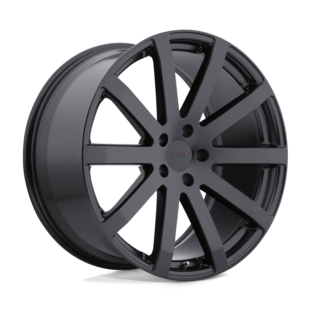 19x9.5 TSW BROOKLANDS MATTE BLACK Wheel 5x120 (20mm)