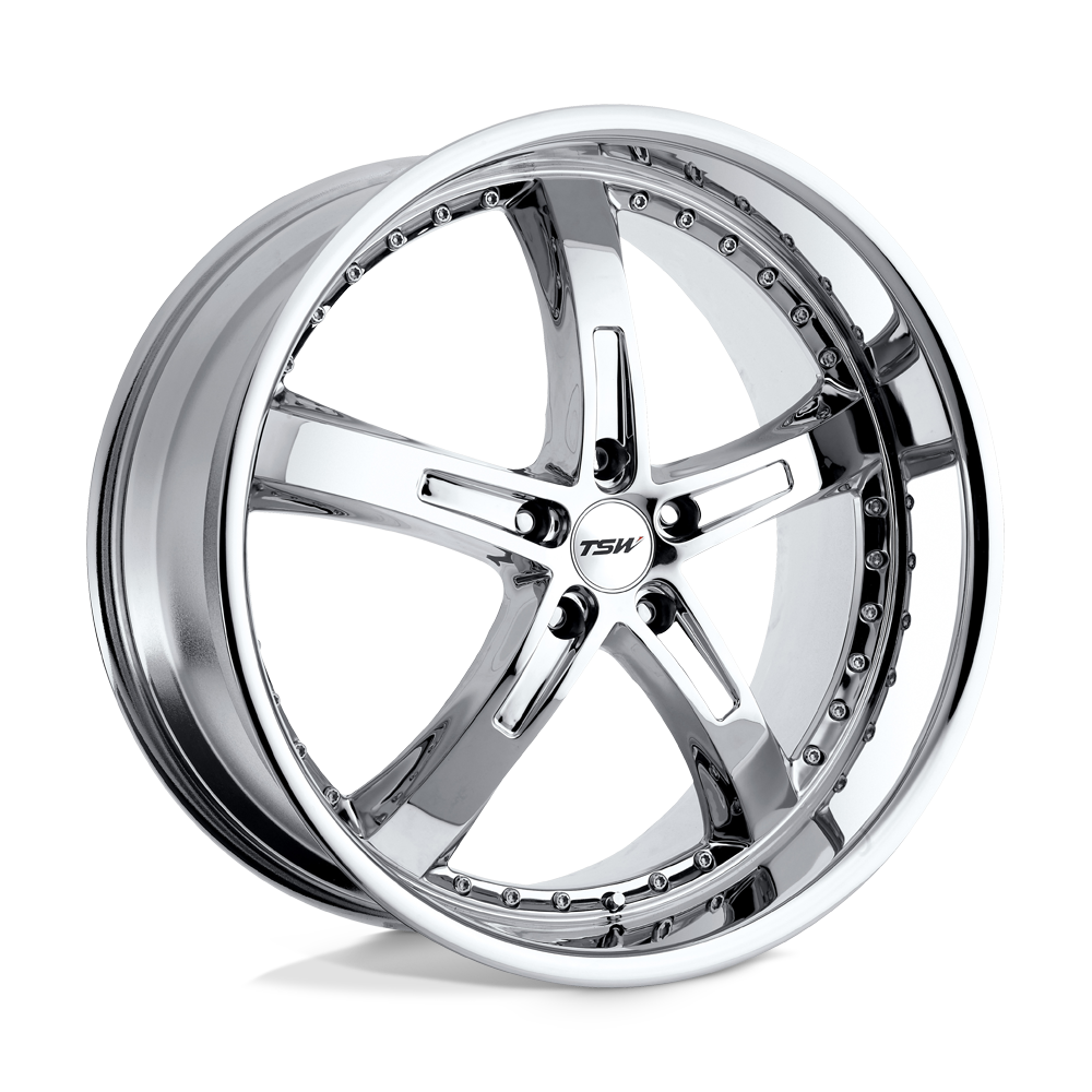19x8 TSW JARAMA CHROME Wheel 5x100 (35mm)