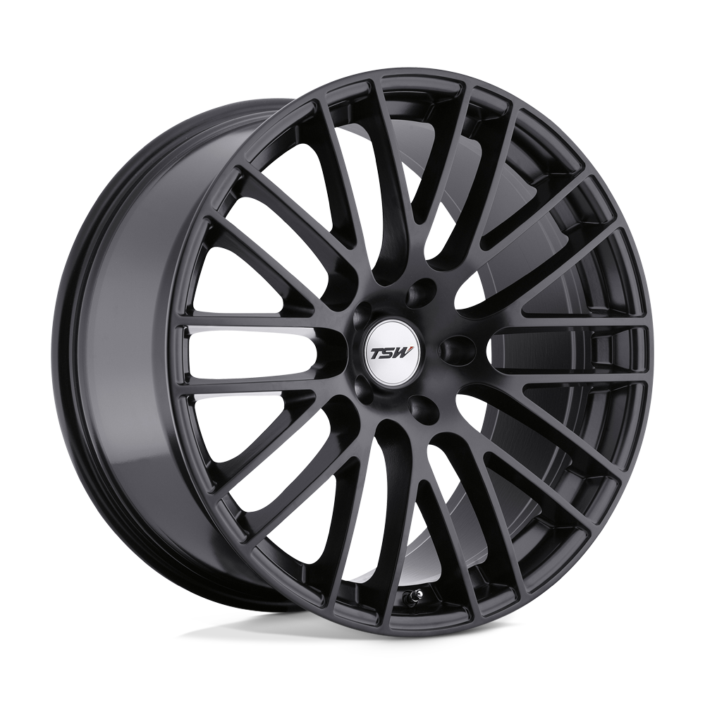 18x9.5 TSW MAX MATTE BLACK Wheel 5x120 (45mm)