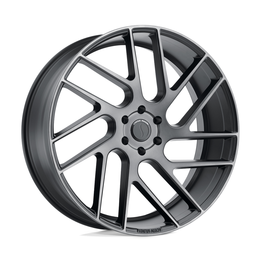 22x9.5 Status JUGGERNAUT CARBON GRAPHITE Wheel 5x5 (25mm)