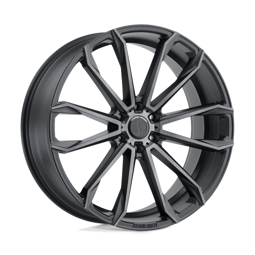 22x9.5 Status MASTADON CARBON GRAPHITE Wheel 5x4.5 (30mm)
