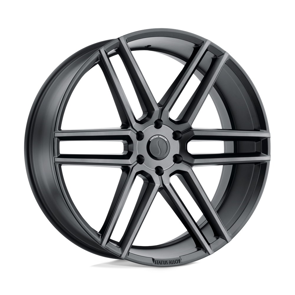 22x9.5 Status TITAN CARBON GRAPHITE Wheel 5x5 (35mm)