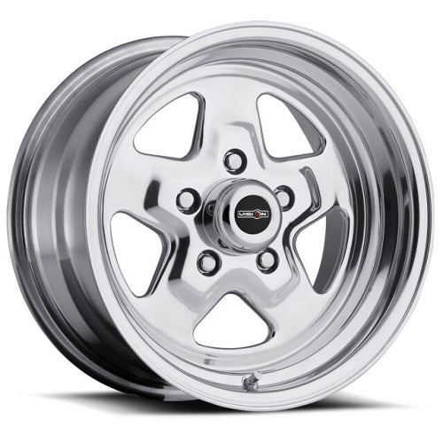 15x10 American Muscle 521H Nitro Polished Wheel 5x4.5 (25mm)