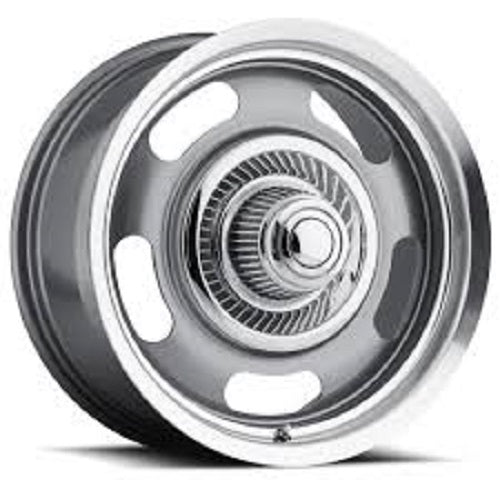 18x8.5 American Muscle 55 Rally Gunmetal Wheel 5x4.5/5x4.75 (10mm)