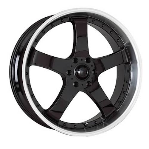 20x8.5 American Racing AR311 Gloss Black Wheel 6x5.5 (30mm)