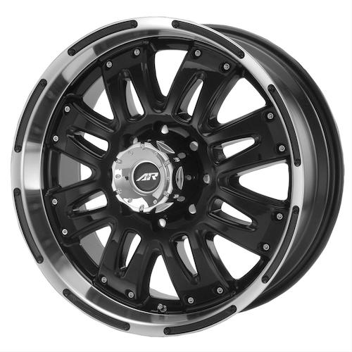 17x8 American Racing AR324 Gloss Black Wheel 6x135 (25mm)