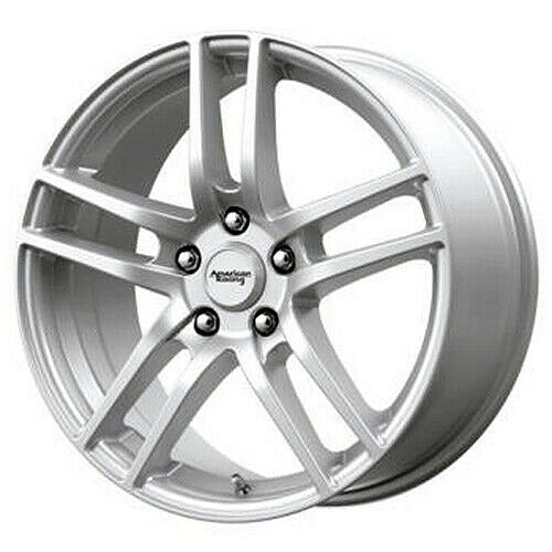 18x8 American Racing AR929 Silver Wheel 5x112 (45mm)