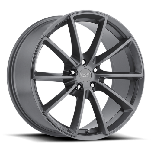 18x9 American Racing VN806 FAST BACK Anthracite Wheel 5x4.5 (38mm)
