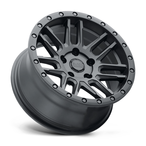 17x8 Black Rhino Arches Matte Black Wheel 5x4.25 (30mm)