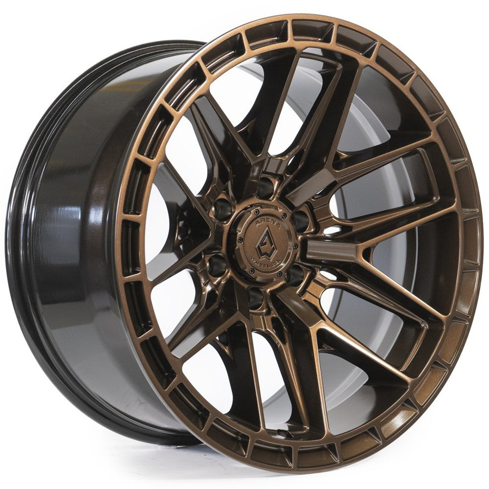 22x12 Arena A114 Battle Smoked Bronze Tint Clear Wheel 6x5.5 (-44mm)