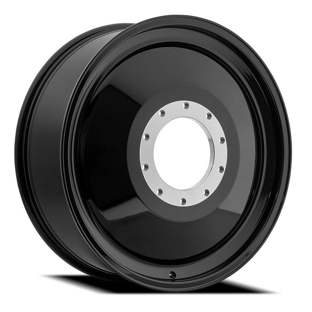 20x8.25 Arena Wheel Co. A501 Glossy Black DUALLY INNER Wheel 10x225 (110mm)