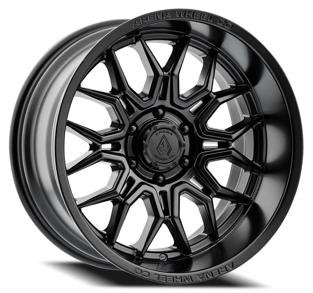 20x10 Arena A117 Violator Satin Black Wheel 6x135 (-18mm)