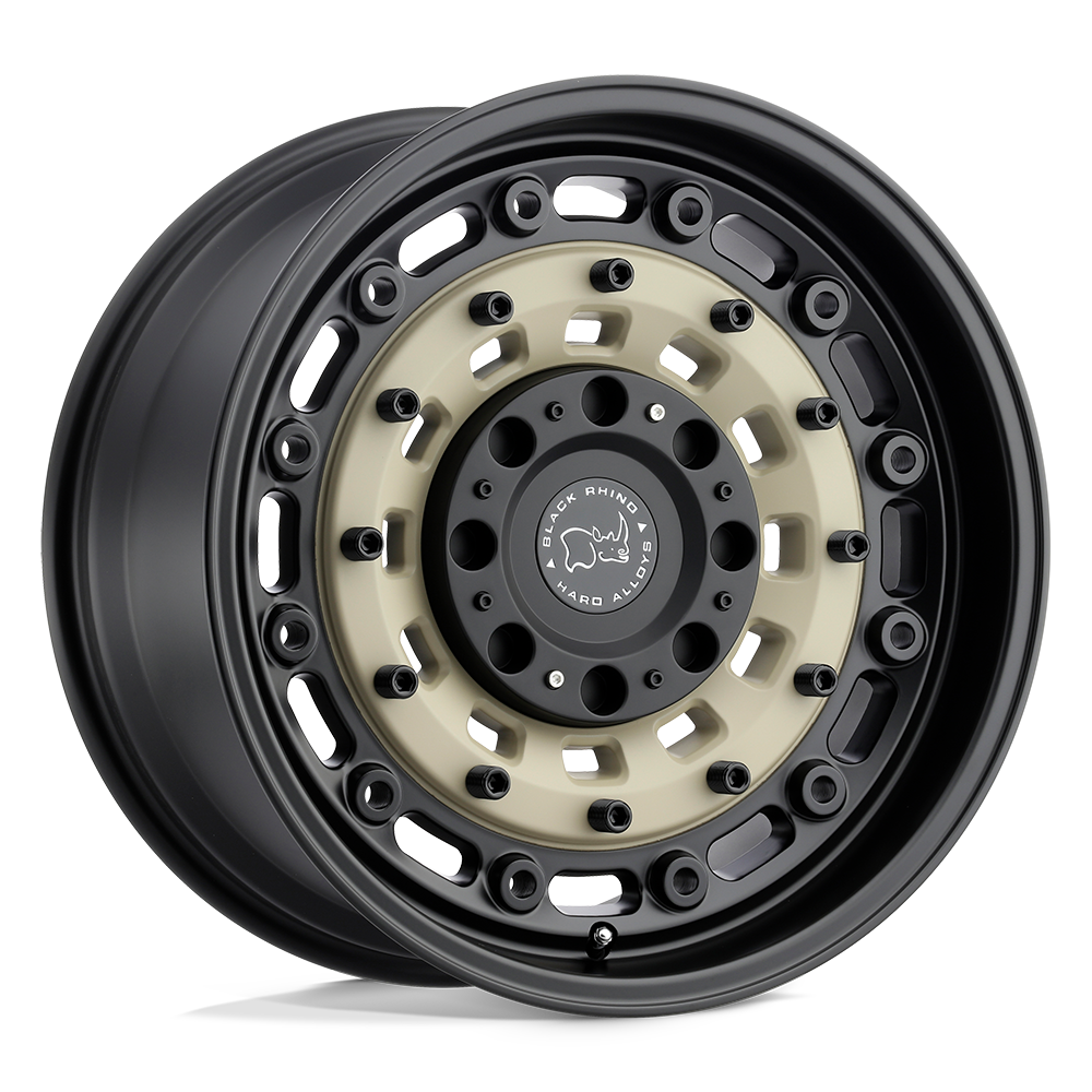 18x9.5 Black Rhino ARSENAL SAND ON BLACK Wheel 6x5.5 (-18mm)