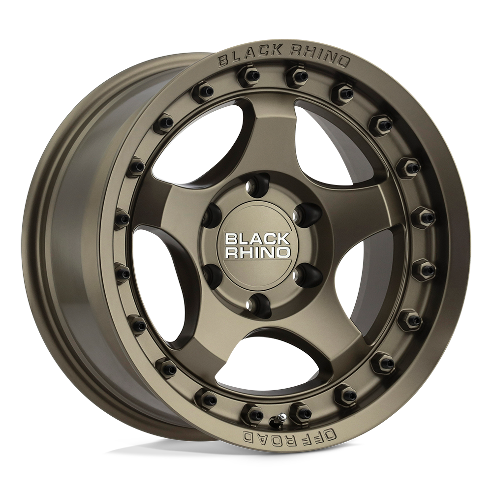17x8.5 Black Rhino BANTAM MATTE BRONZE Wheel 5x150 (-10mm)