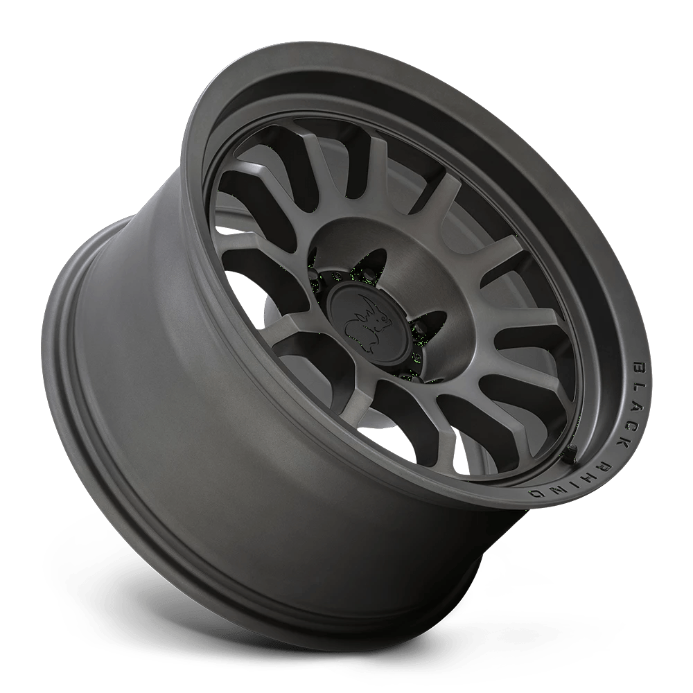 17x9 Black Rhino Rapid Matte Brushed Gunmetal Wheel 6x135 (12mm)