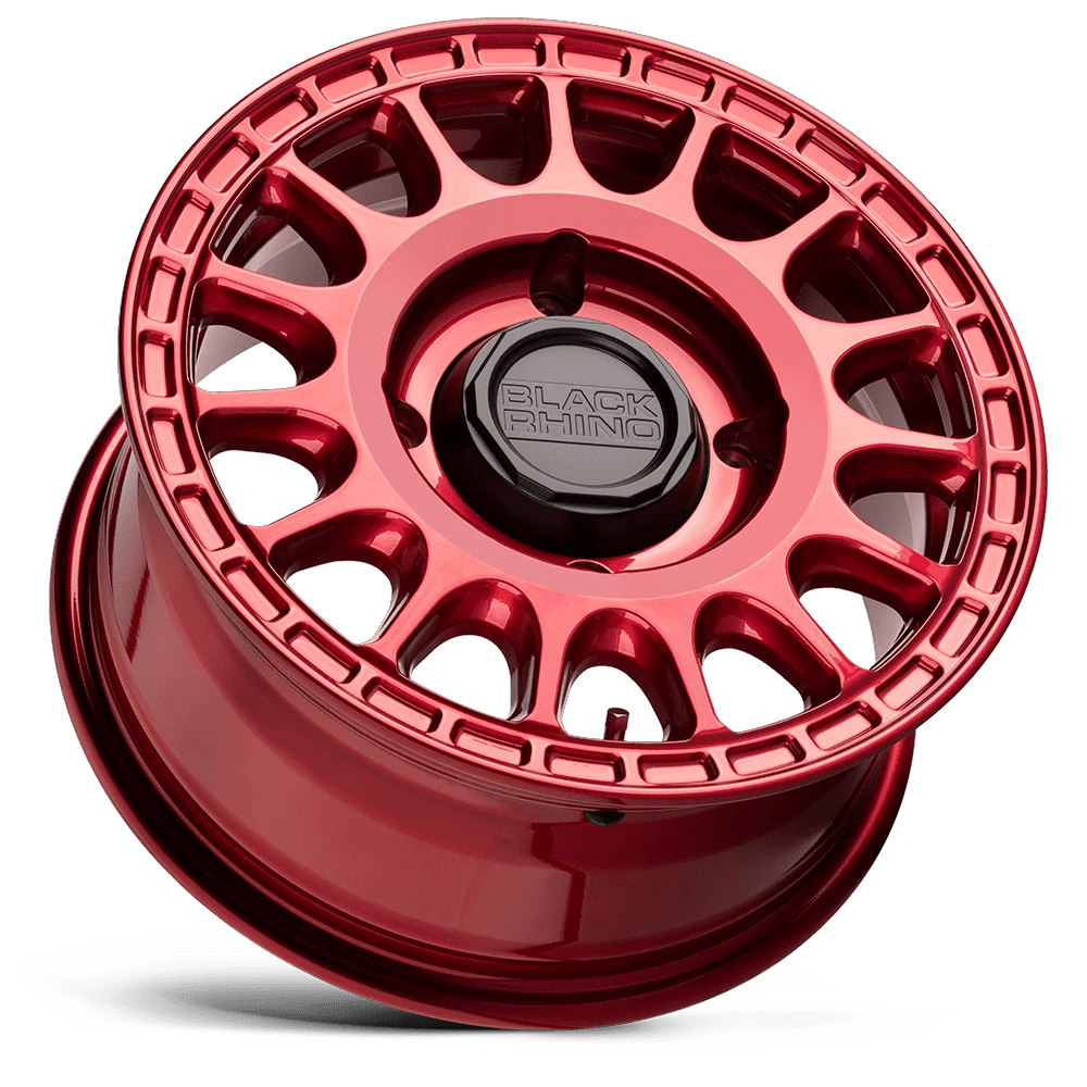 15x7 Black Rhino Powersports Sandstorm UTV Candy Red Wheel 4x110 (51mm)
