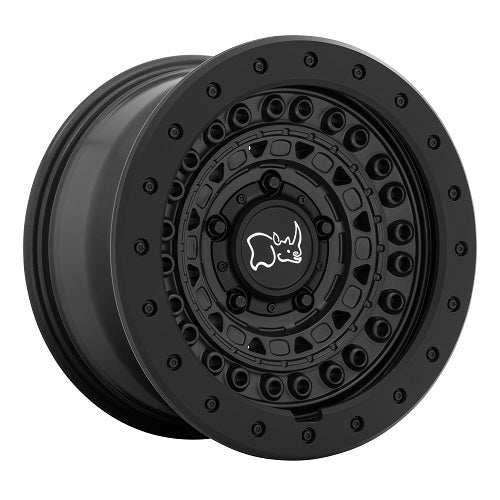 20x9 Black Rhino BARRICADE Gun Black With Black Rock Guard Wheel 5x150 (10mm)