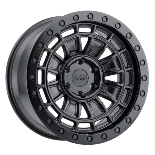 20x9.5 Black Rhino DALTON MATTE BLACK Wheel 6x5.5 (12mm)