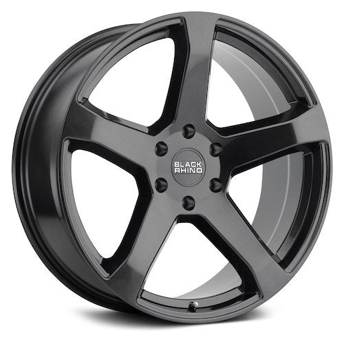22x10 Black Rhino FARO METALLIC BLACK Wheel 6x135 (30mm)