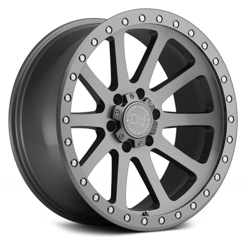 18x9 Black Rhino MINT GLOSS GRAPHITE Wheel 6x5.5 (12mm)