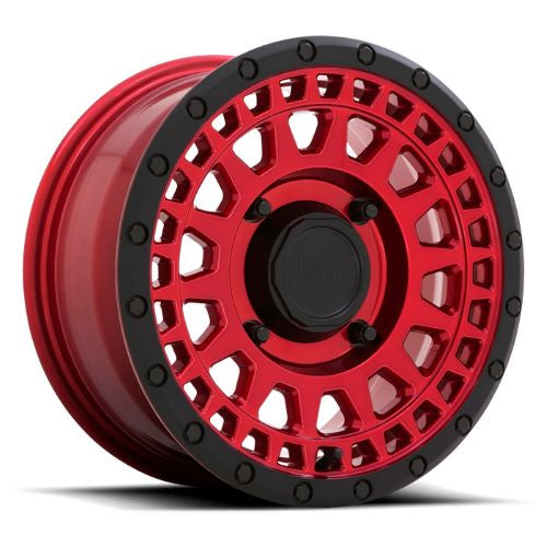 15x7 Black Rhino Parker UTV Candy Red W/Black Lip Wheel 4x137 (51mm)