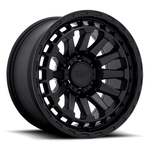 17x8.5 Black Rhino Raid Matte Black Wheel 6x135 (0mm)